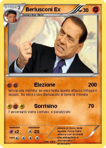 Pokemon Berlusconi Ex