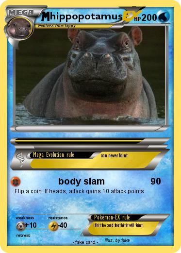 Pokemon hippopotamus