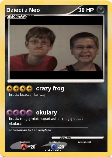 Pokemon Dzieci z Neo