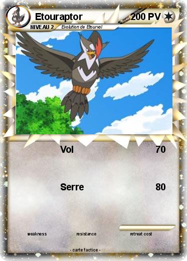 Pokemon Etouraptor