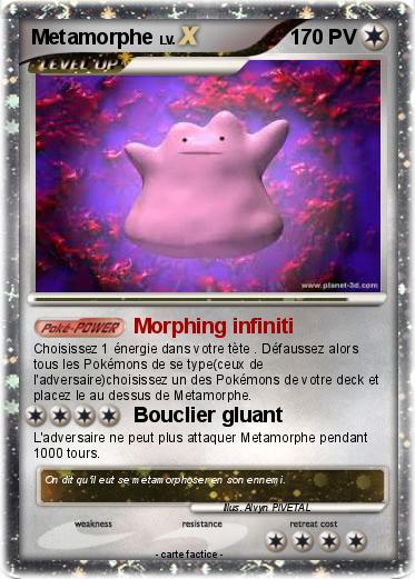 Pokemon Metamorphe