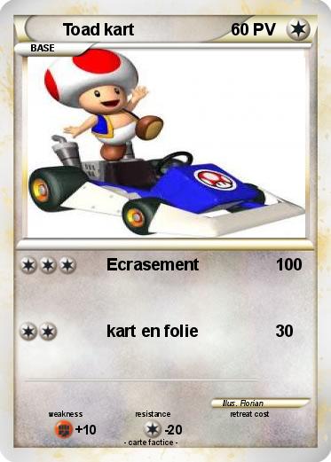 Pokemon Toad kart