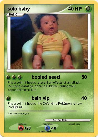 Pokemon solo baby