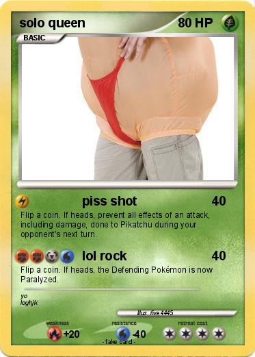 Pokemon solo queen