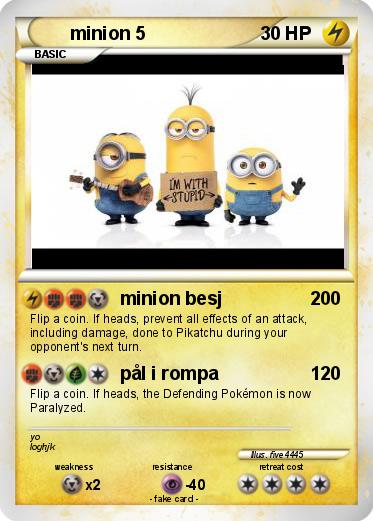 Pokemon minion 5