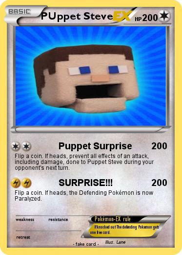 Pokemon PUppet Steve