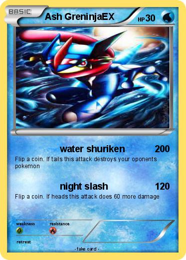 Pokemon Ash GreninjaEX
