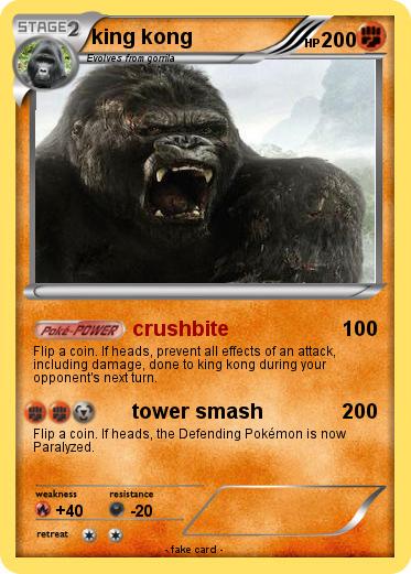 Pokemon king kong