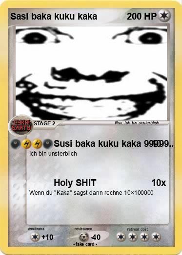 Pokemon Sasi baka kuku kaka
