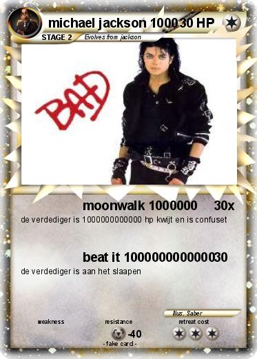 Pokemon michael jackson 1000