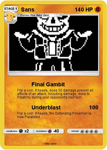 Pokemon Sans