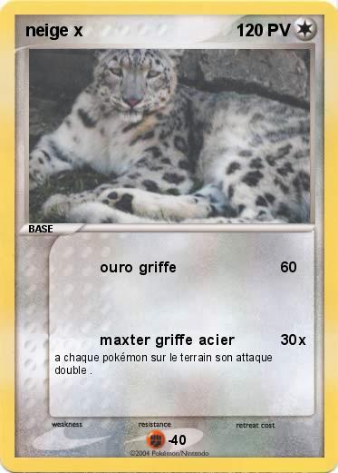Pokemon neige x
