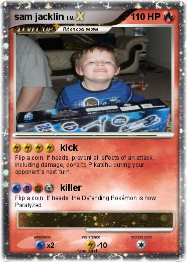 Pokemon sam jacklin