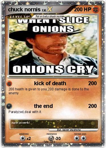 Pokemon chuck nornis