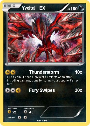Pokemon Yveltal   EX
