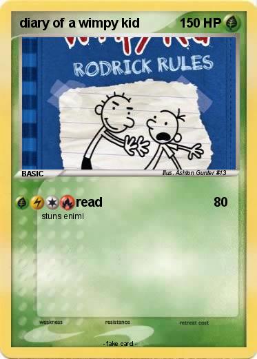 Pokemon diary of a wimpy kid