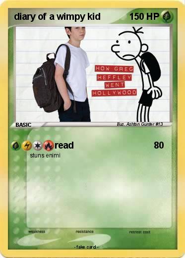 Pokemon diary of a wimpy kid