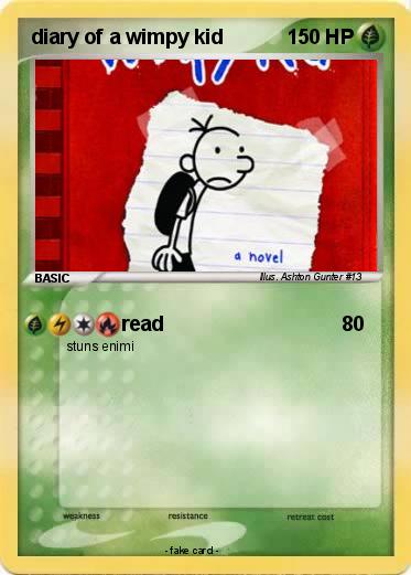 Pokemon diary of a wimpy kid