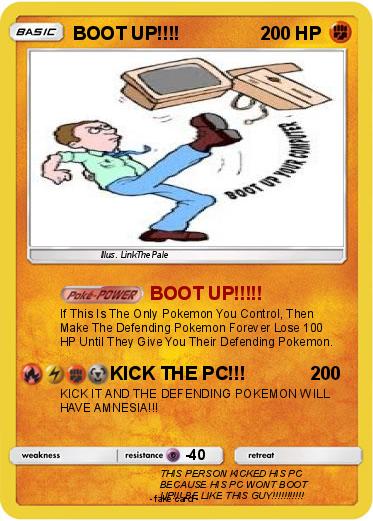 Pokemon BOOT UP!!!!