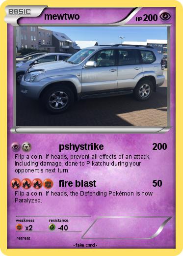 Pokemon mewtwo
