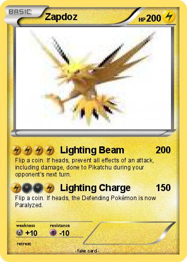 Pokemon Zapdoz