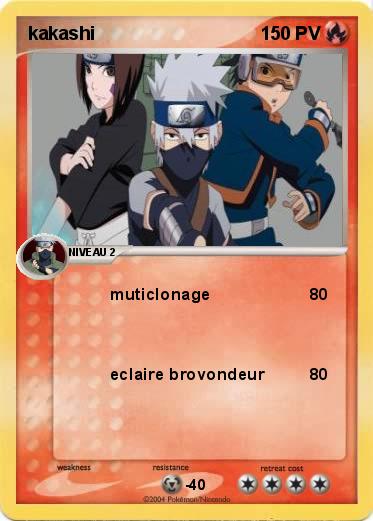 Pokemon kakashi 