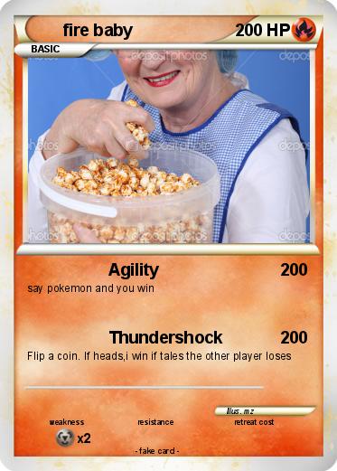 Pokemon fire baby