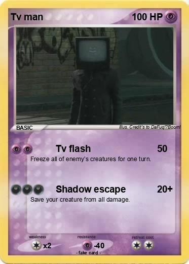 Pokemon Tv man