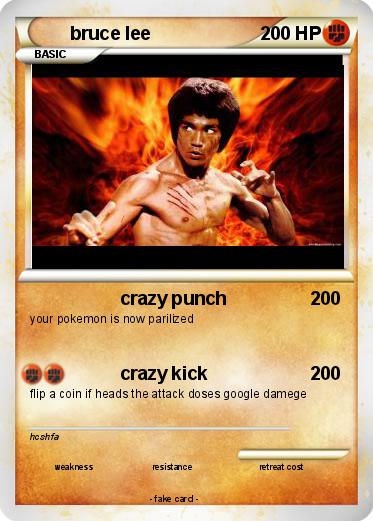 Pokemon bruce lee