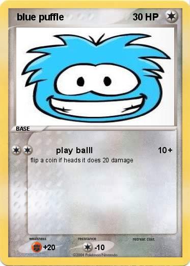 Pokemon  blue puffle