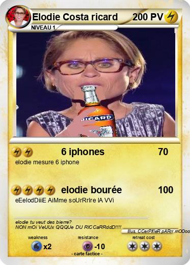 Pokemon Elodie Costa ricard