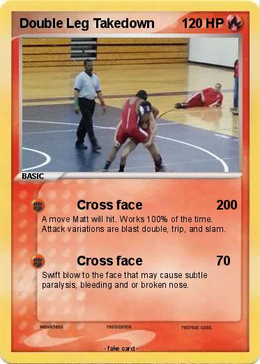 Pokemon Double Leg Takedown
