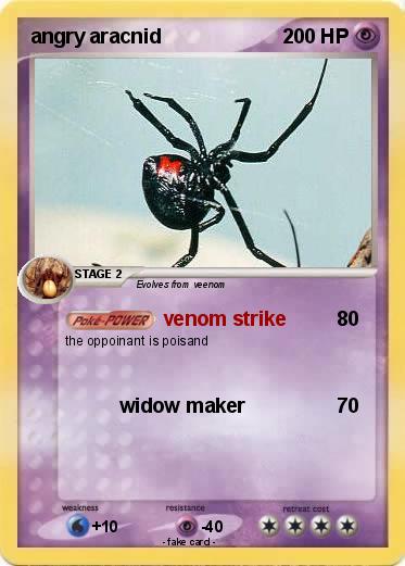 Pokemon angry aracnid