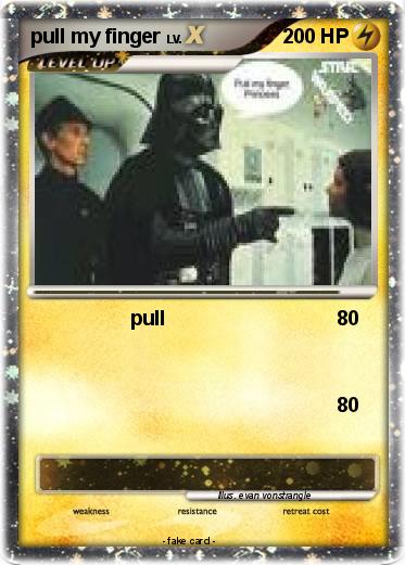 Pokemon pull my finger