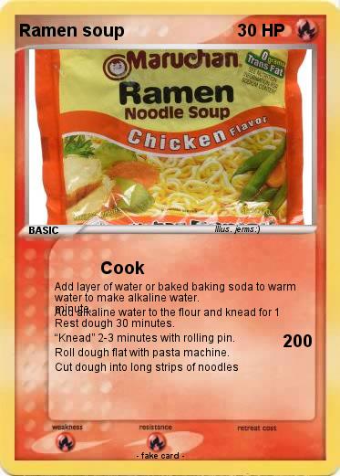 Pokemon Ramen soup