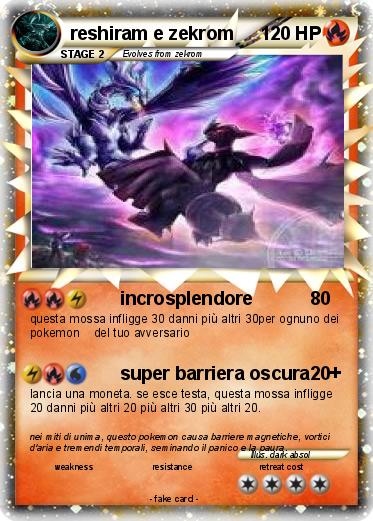 Pokemon reshiram e zekrom