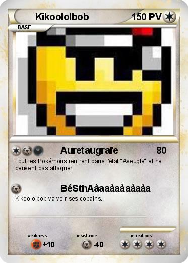 Pokemon Kikoololbob