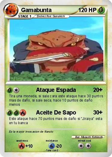 Pokemon Gamabunta