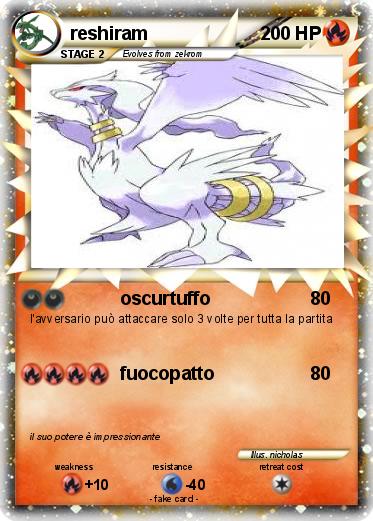 Pokemon reshiram