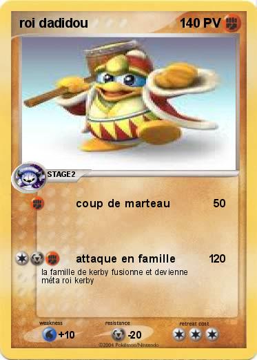 Pokemon roi dadidou