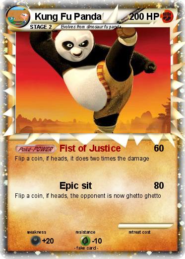 Pokemon Kung Fu Panda