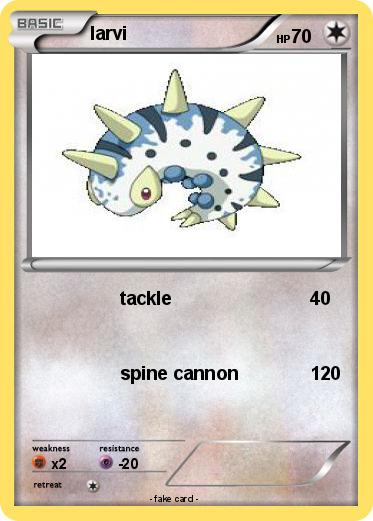 Pokemon larvi