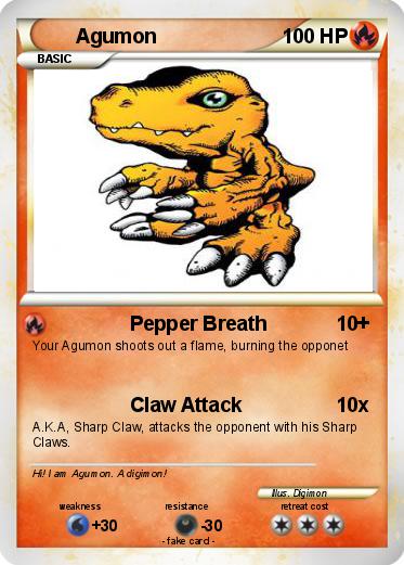 Pokemon Agumon