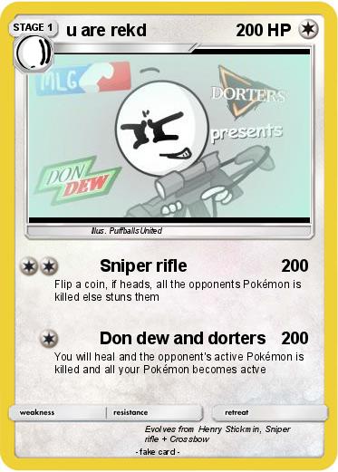 Pokemon u are rekd