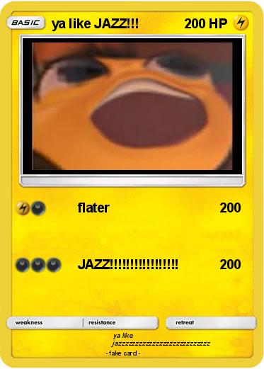 Pokemon ya like JAZZ!!!