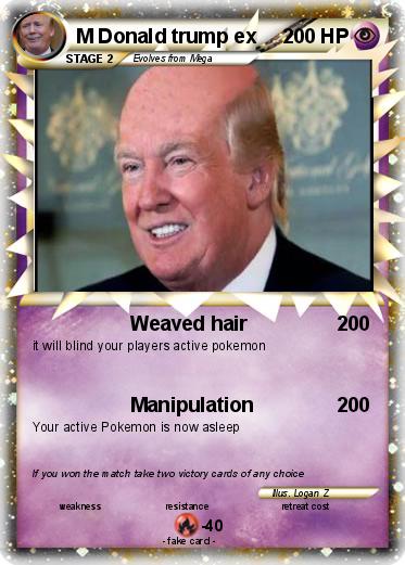 Pokemon M Donald trump ex