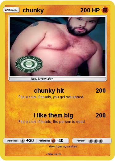 Pokemon chunky