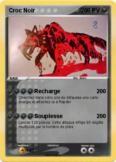 Pokemon Croc Noir