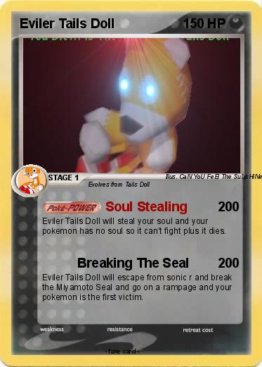 Pokemon Eviler Tails Doll