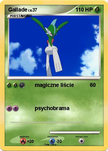 Pokemon Gallade